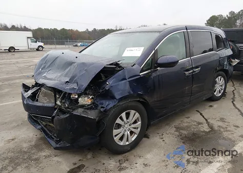 2016 Honda Odyssey Se z USA, uszkodzony, nr VIN 5FNRL5H37GB092021